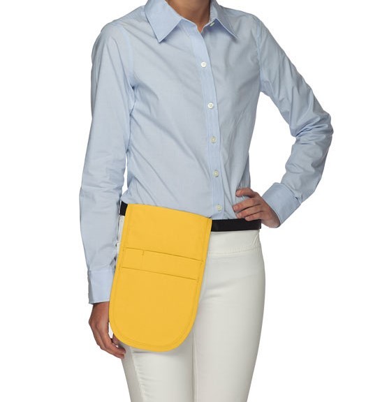 Adult Yellow Money Pouch Aprons